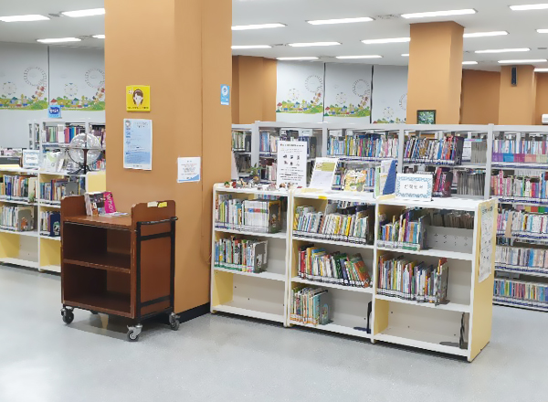 어린이가족열람실 전경사진