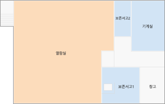 지하 1층 단면도